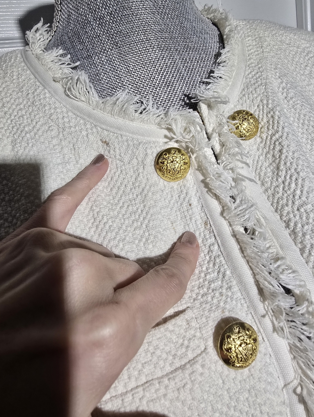 VERONICA BEARD Betsy Lace Back Jacket - Picture 4 of 9